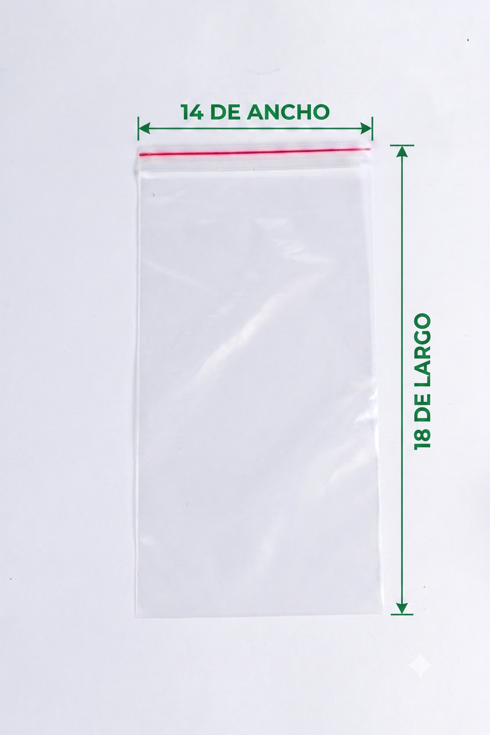 BOLSA CIERRE 14 X 18 cm