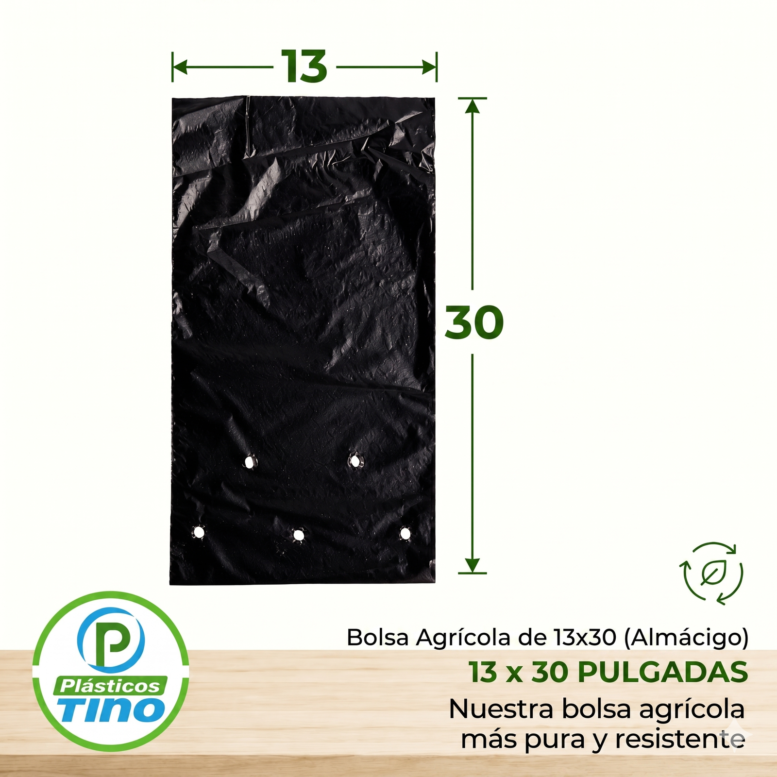BOLSA DE CACAO 13 X 30 CM X 50 UNDS