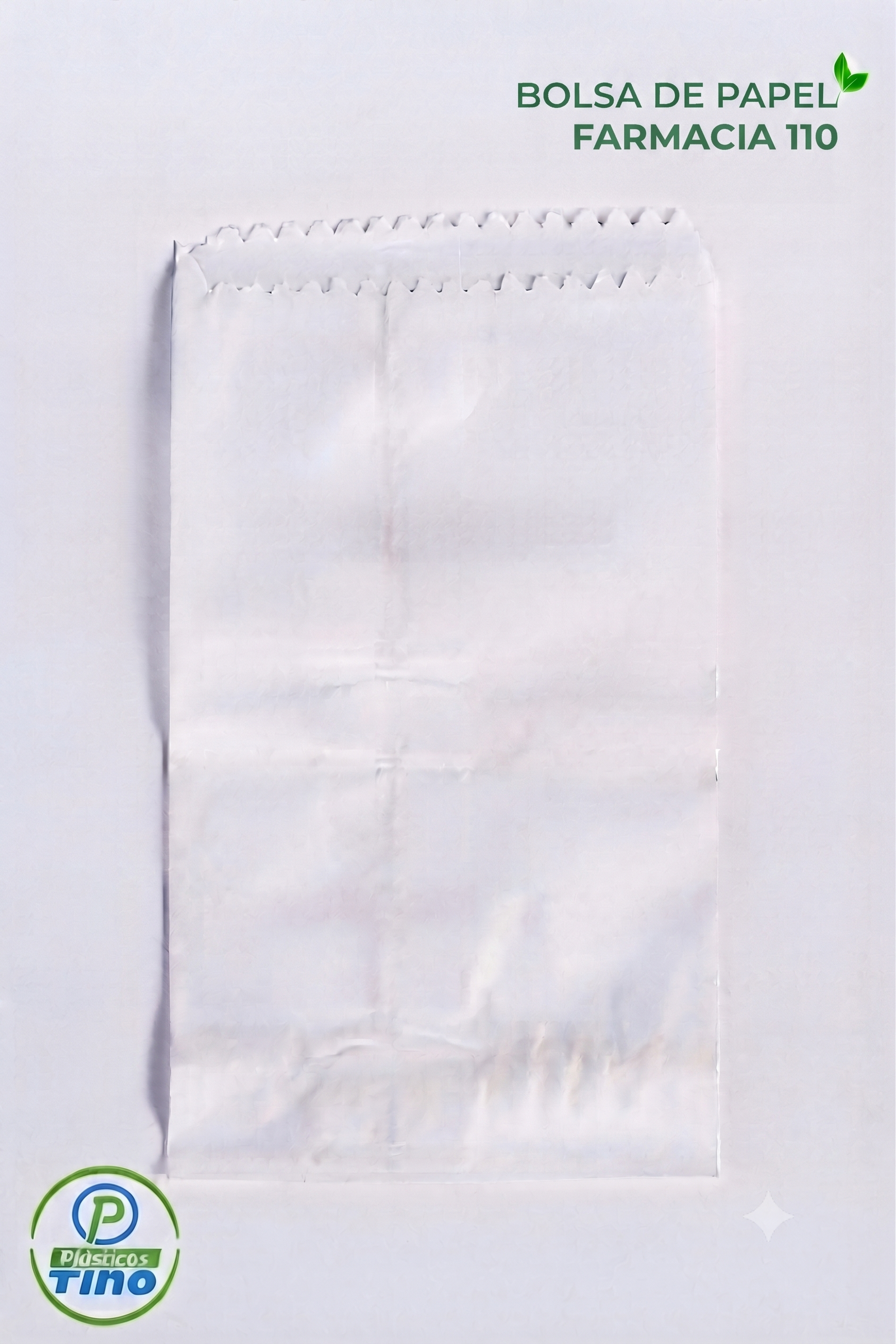 BOLSA DE PAPEL FARMACIA 110