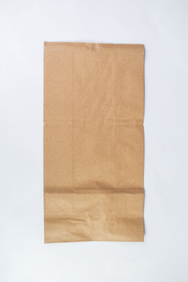BOLSA PAPEL 2 Bolsa de Papel Kraft 6 Libras (Paquete x 100)