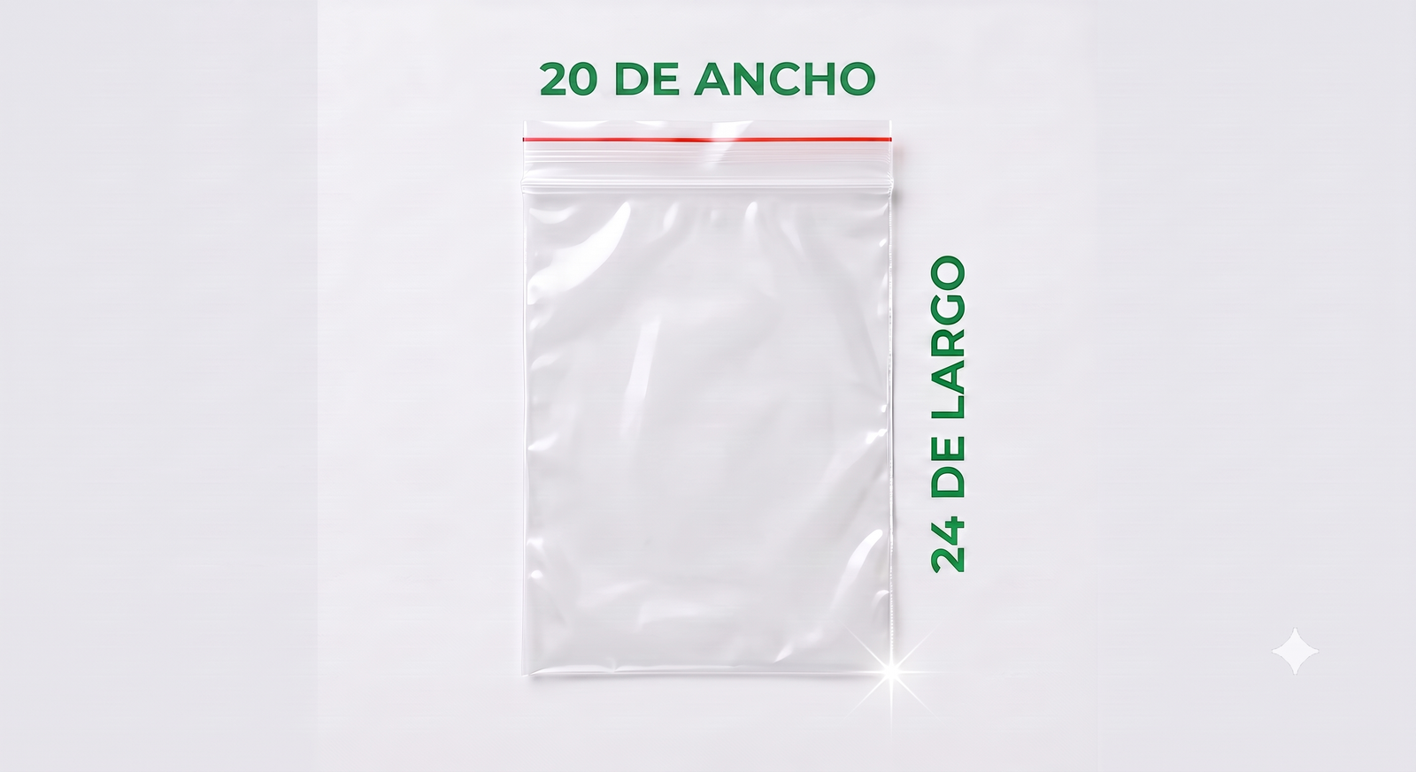 BOLSA CIERRE 20 X 24 cm