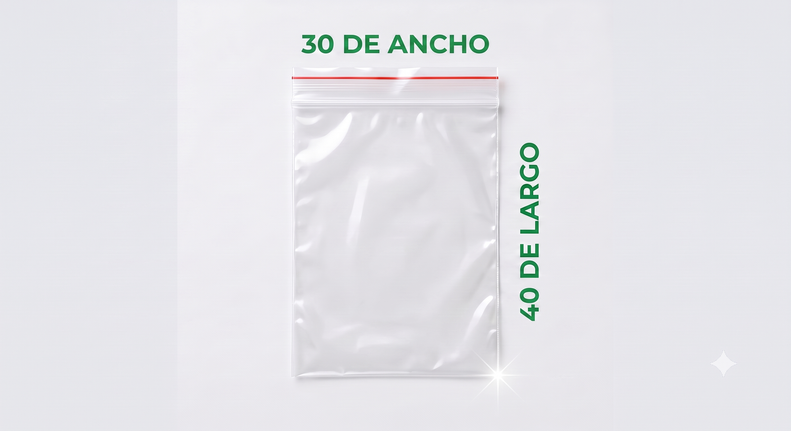 BOLSA CIERRE 30 X 40 cm