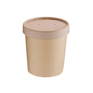 CONTENEDOR 16 OZ CON TAPA X 25 BAMBOO