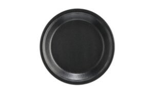 PLATO PANDO 23 X 20 NEGRO