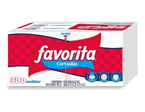 SERVILLETA FAVORITA X 300