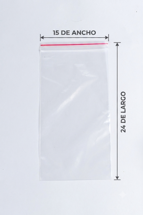 BOLSA CIERRE 15 X 24 cm