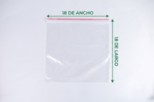 BOLSA CIERRE 18 X 18 cm