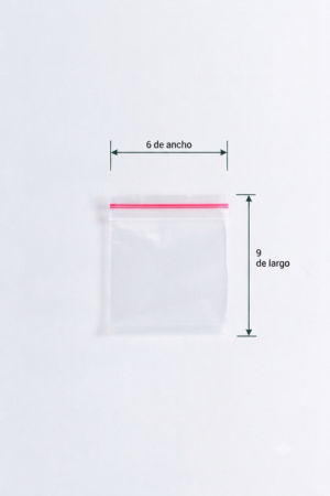 BOLSA CIERRE 6 X 9 cm